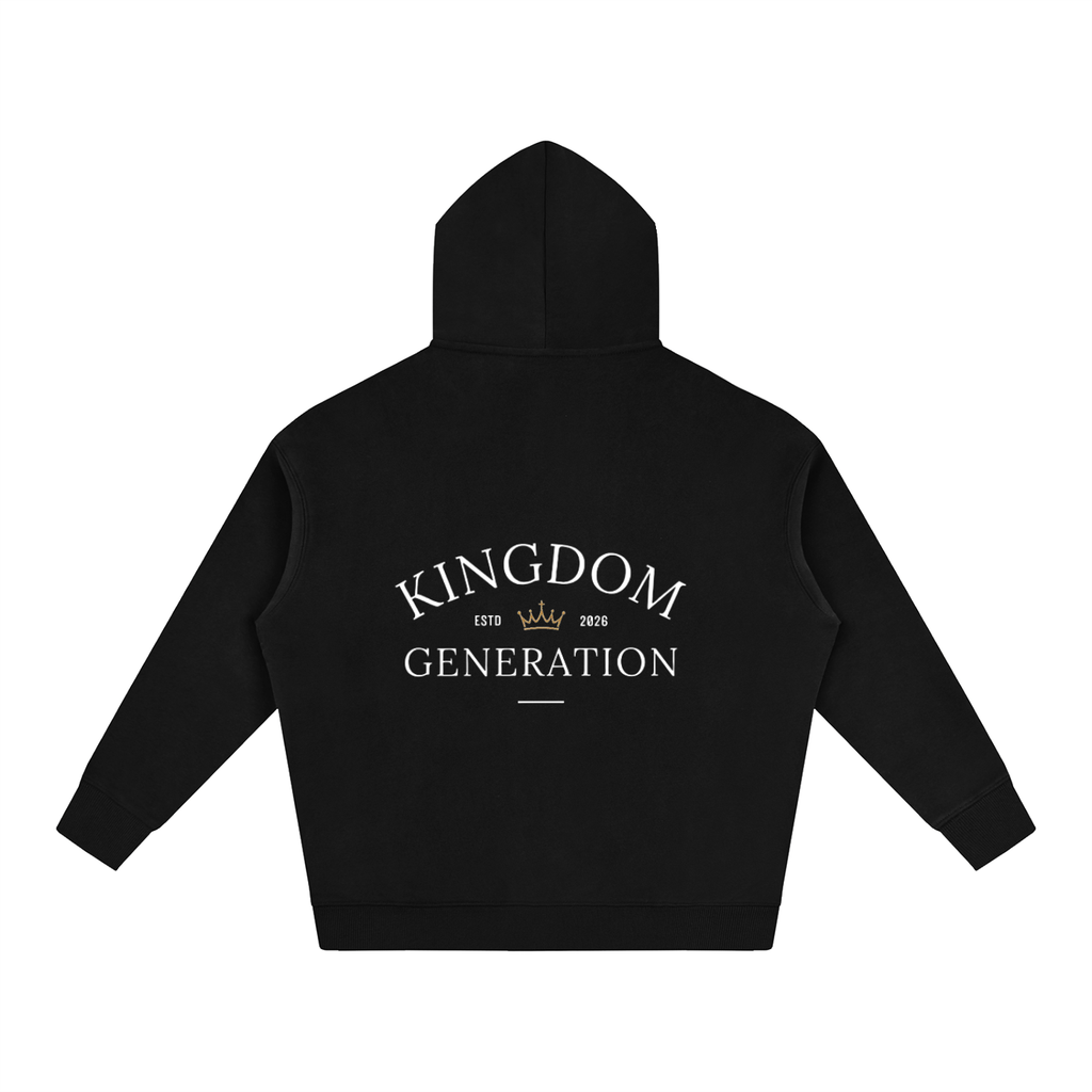 OVERSIZED FLEECE HOODIE