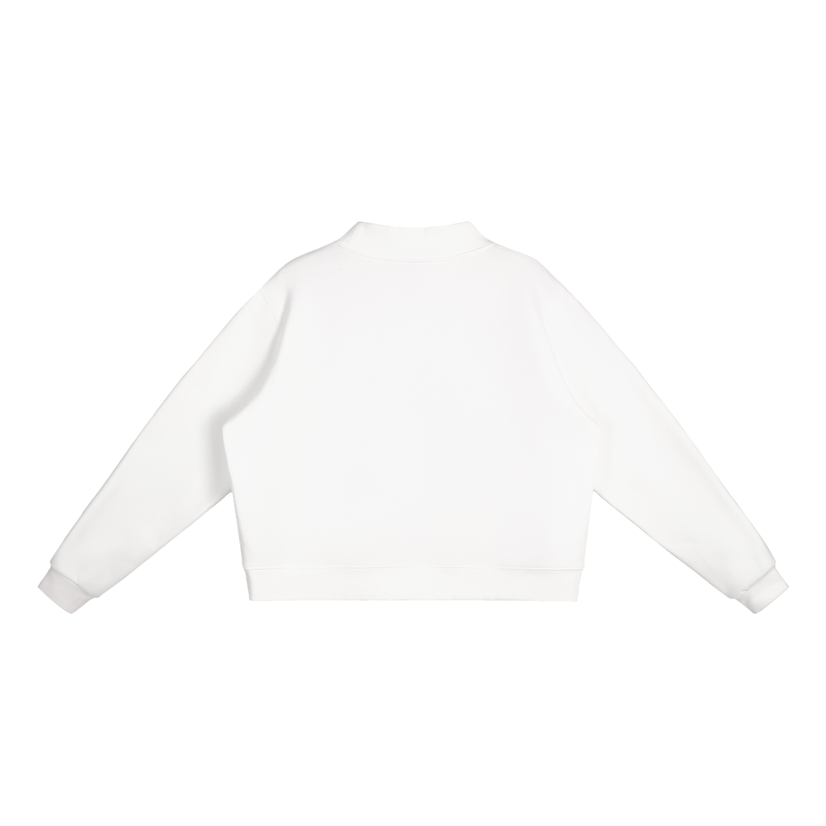 FLEECE MOCK-NECK CREW
