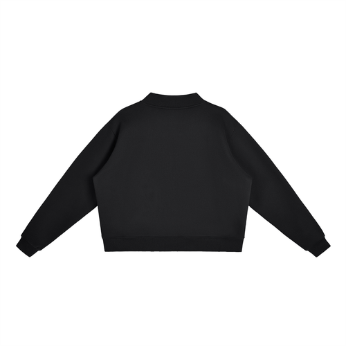 FLEECE MOCK-NECK CREW